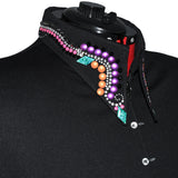 Show Clothes - Pink, Orange, Purple and Teal All Day Jacket (4X/5X) - Lisa Nelle
